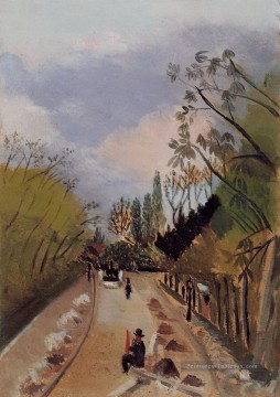  henri - Avenue de l Observatoire 1898 Henri Rousseau post impressionnisme Naive primitivisme